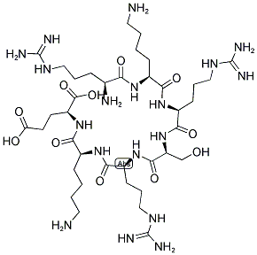 ARG-LYS-ARG-SER-ARG-LYS-GLU Struktur