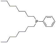 DI-N-OCTYLPHENYLPHOSPHINE Struktur