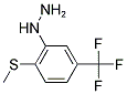 1-[2-(METHYLTHIO)-5-(TRIFLUOROMETHYL)PHENYL]HYDRAZINE Struktur