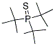 TRI-T-BUTYLPHOSPHINE SULFIDE Struktur