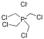 TETRAKIS(CHLOROMETHYL)PHOSPHONIUM CHLORIDE Struktur