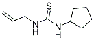 N-ALLYL-N'-CYCLOPENTYLTHIOUREA Struktur