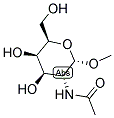 O-METHYL-N-ACETYL-2-DEOXY-A-D-GALACTOSAMINE Struktur