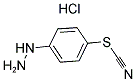 4-THIOCYANATOPHENYLHYDRAZINE HYDROCHLORIDE Struktur