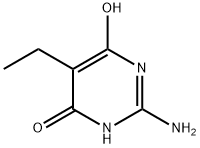 2-AMINO-5-ETHYL-PYRIMIDINE-4,6-DIOL Struktur