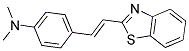 4-[2-(1,3-BENZOTHIAZOL-2-YL)VINYL]-N,N-DIMETHYLANILINE Struktur