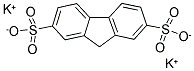 FLUORENE-2,7-DISULFONIC ACID, POTASSIUM SALT Struktur