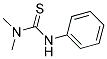 DIMETHYLPHENYLTHIOUREA Struktur