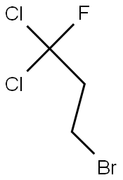 1-BROMO-3,3-DICHLORO-3-FLUOROPROPANE Struktur