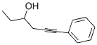 6-PHENYL-5-HEXYN-3-OL Struktur