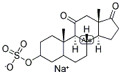 11-KETOETIOCHOLANOLONE SULFATE SODIUM Struktur