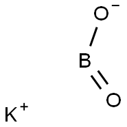 POTASSIUM METABORATE Struktur