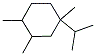 1,2,4-TRIMETHYL-4-ISO-PROPYLCYCLOHEXANE Struktur