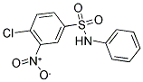 4-CHLORO-3-NITRO-N-PHENYL-BENZENESULFONAMIDE Struktur