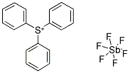 TRIPHENYLSULFONIUM HEXAFLUOROANTIMONATE Struktur