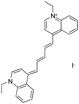 1,1'-DIETHYL-4,4'-DICARBOCYANINE IODIDE Struktur