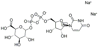 UDP-GLUCURONATE DISODIUM SALT Struktur