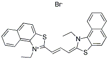 3,3'-DIETHYL-4,5,4',5'-DIBENZOTHIOCARBOCYANINE BROMIDE Struktur