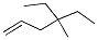 4,4-DIETHYL-1-PENTENE Struktur