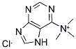 TRIMETHYLPURIN-6-YL AMMONIUM CHLORIDE Struktur