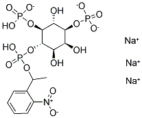 CAGED INS(1,4,5)P3, TRISODIUM SALT Struktur