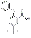 2-CARBOXY-4-(TRIFLUOROMETHYL)DIPHENYL-SULPHIDE Struktur