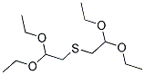 2-[(2,2-DIETHOXYETHYL)THIO]-1,1-DIETHOXYETHANE Struktur