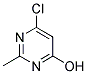 6-CHLORO-2-METHYL-4-PYRIMIDINOL Struktur