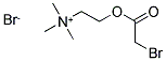 2-(2-BROMOACETYLOXY)-N,N,N-TRIMETHYLETHANAMINIUM BROMIDE Struktur