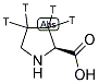 L-PROLINE, [3,4-3H] Struktur