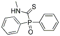 N-METHYLOXO(DIPHENYL)PHOSPHORANECARBOTHIOAMIDE Struktur