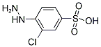 2-CHLOROPHENYLHYDRAZINE-4-SULFONIC ACID Struktur