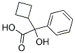 CYCLOBUTYL-HYDROXY-PHENYL-ACETIC ACID Struktur