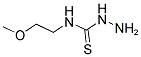 N-(2-METHOXYETHYL)HYDRAZINECARBOTHIOAMIDE Struktur