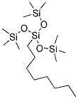 N-OCTYLTRIS(TRIMETHYLSILOXY)SILANE Struktur