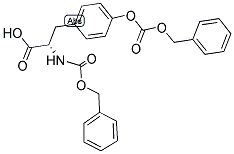 Z-TYR(Z)-OH Struktur