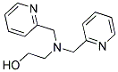 2-(BIS-(2-PYRIDYLMETHYL)-AMINO)-ETHANOL Struktur