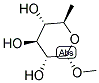 METHYL-6-DEOXY-ALPHA-D-GLUCOPYRANOSIDE Struktur