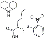 O-NPS-DL-NORLEUCINE DICYCLOHEXYLAMINE SALT Struktur