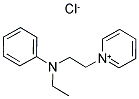 2-(N-PHENYL-N-ETHYL)AMINOETHYLPYRIDINIUM CHLORIDE Struktur