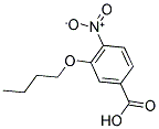 3-BUTOXY-4-NITROBENZOIC ACID Struktur