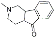 1,2,3,4,4A,9B-HEXAHYDRO-2-METHYL-5H-INDENO(1,2-C)PYRIDIN-5-ONE Struktur