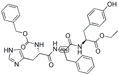 Z-HIS-PHE-TYR-OET Struktur