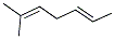 2-METHYL-2,5-HEPTADIENE Struktur