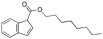 INDENE-1-CARBOXYLIC ACID OCTYL ESTER Struktur