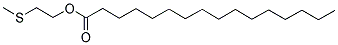 2-METHYLTHIOETHYL PALMITATE Struktur