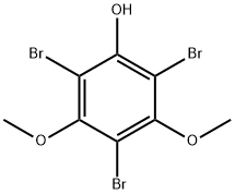 2,4,6-TRIBROMO-3,5-DIMETHOXYPHENOL Struktur