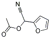 ACETIC ACID CYANO-FURAN-2-YL-METHYL ESTER Struktur