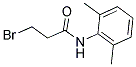 N1-(2,6-DIMETHYLPHENYL)-3-BROMOPROPANAMIDE Struktur