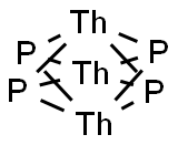 THORIUM PHOSPHIDE Struktur